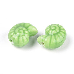 Glazed Porcelain Beads&nbsp;PORC-I028-02C-01