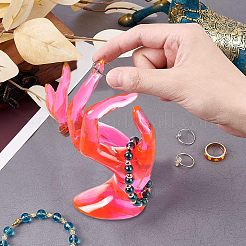 7Pcs 4 Style Acrylic Ring Displays&nbsp;RDIS-NB0001-08