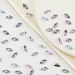 プレシオサ® マキシマ クリスタル ファンシーストーン  チェコクリスタル  435 14 615 ナベット（馬の目）  アルミニウム層  00030 265 ヴィトレイルライト  10x5mm&nbsp;X-PRC-FG10-00030-265
