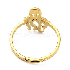 304 Stainless Steel Adjustable Rings&nbsp;RJEW-K245-51G