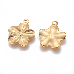 304 Stainless Steel Pendants&nbsp;STAS-G191-01G