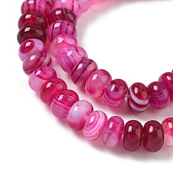Natural Banded Agate Beads Strands&nbsp;G-F790-I01-01K