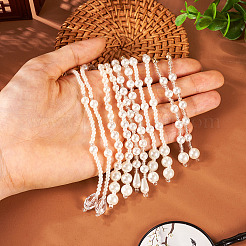Glass Pearl Beaded Pendant&nbsp;FIND-TA0004-68B