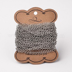 Tarnish Resistant 304 Stainless Steel Twisted Chains&nbsp;CHS-L015-03