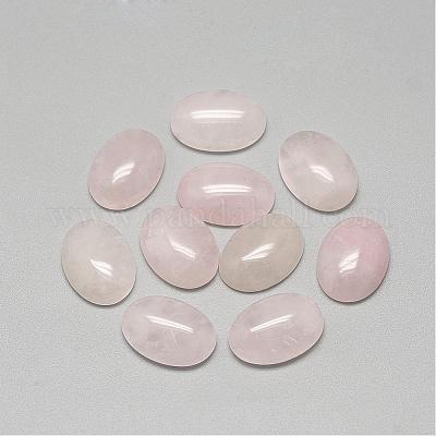 Natural Rose Quartz Cabochons&nbsp;G-R415-13x18-48-1