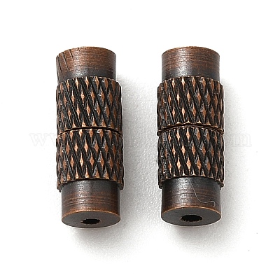 Brass Screw Clasps&nbsp;KK-G186-R-NF-1