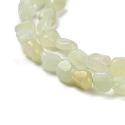 Natural New Jade Beads Strands&nbsp;G-P497-01E-30-1