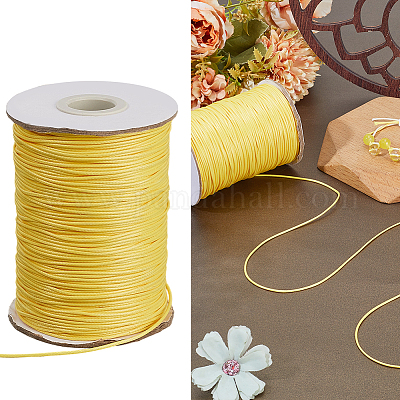 1 Roll Eco-Friendly Korean Waxed Polyester Cord&nbsp;YC-SP0001-03F-1