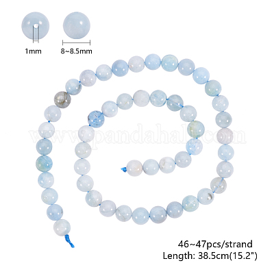 Natural Aquamarine Strands&nbsp;G-O183-04-1
