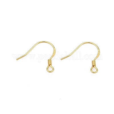 925 Sterling Silver Earring Hooks&nbsp;STER-N016-32G-1