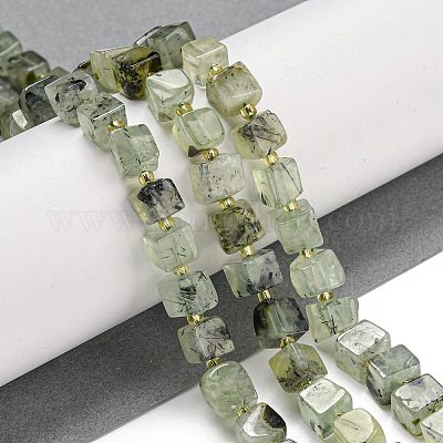 Natural Prehnite Beads Strands&nbsp;G-G053-B12-01C-1