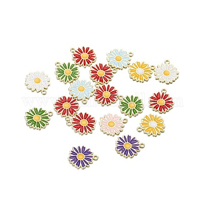 Alloy Enamel Pendant&nbsp;WG15393-09-1