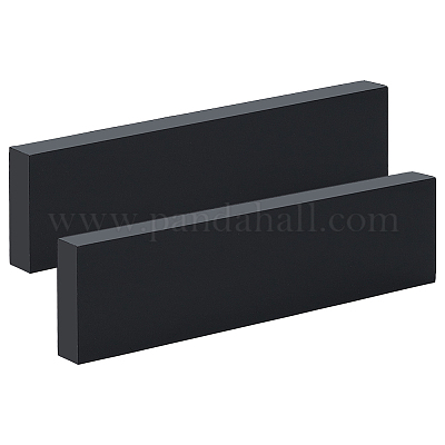 プラスチックシート  長方形  ブラック  30.7x7.8x2.55cm&nbsp;FIND-WH0199-401C-01-1