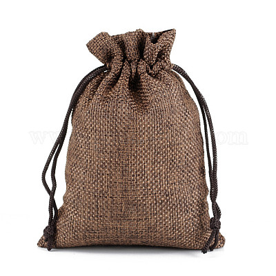 Linenette Drawstring Bags&nbsp;CON-PW0001-072T-1