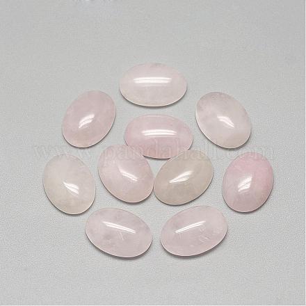 Natural Rose Quartz Cabochons&nbsp;G-R415-13x18-48-1