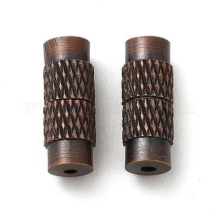 Brass Screw Clasps&nbsp;KK-G186-R-NF-1