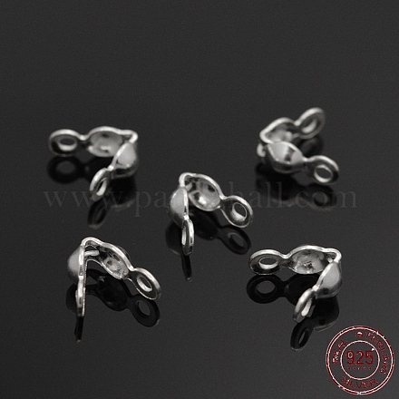 スターリングシルバーボールチープ  銀  2mm  穴：1mm&nbsp;X-STER-E040-03A-1