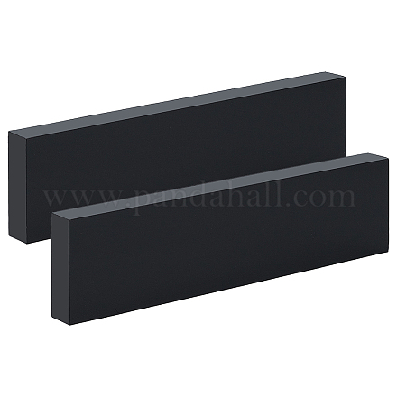 プラスチックシート  長方形  ブラック  30.7x7.8x2.55cm&nbsp;FIND-WH0199-401C-01-1