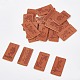 PU Leather Labels&nbsp;DIY-FG0001-32-5