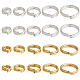 100Pcs Brass Split Rings&nbsp;FIND-HY0005-04A-1