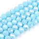 Electroplate Glass Beads Strands&nbsp;EGLA-A034-P4mm-B14-1