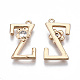 Brass Pendants&nbsp;KK-Q768-001G-Z-2