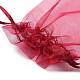 Rectangle Organza Drawstring Bags&nbsp;CON-PW0001-054C-13-3