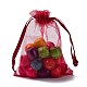 Rectangle Organza Drawstring Bags&nbsp;CON-PW0001-054C-13-1