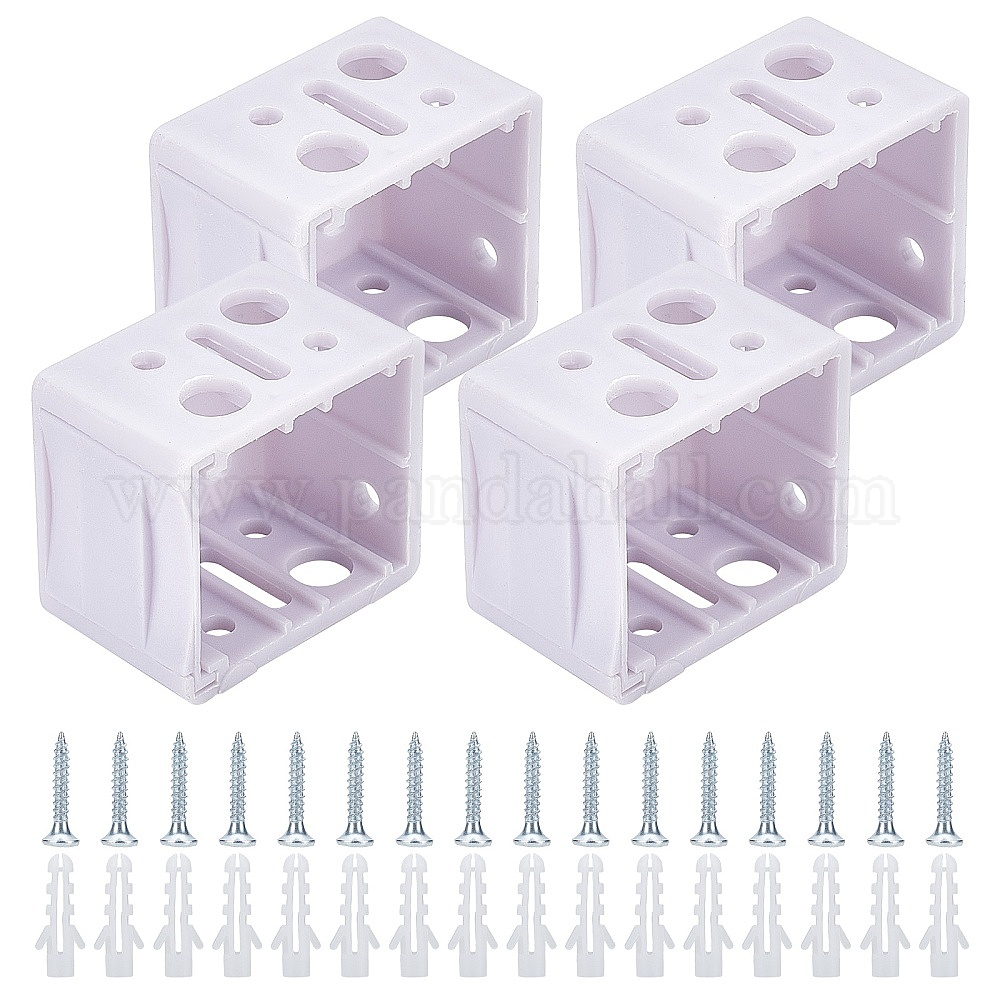 Black End Caps For Flexible Curtain Track(4 PCS