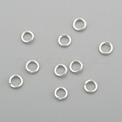 304ステンレススチールオープン丸カン  ラウンド  銀  3.5x0.6mm  22ゲージ  内径：2.3mm