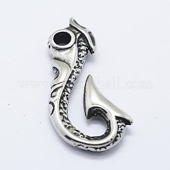 304 Stainless Steel Pendants&nbsp;STAS-O102-21AS