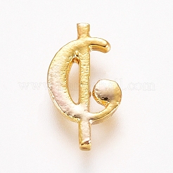 Alloy Cabochons&nbsp;PALLOY-WH0068-15G