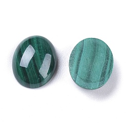 ナチュラルマラカイトカボション  オーバル  10x8x3mm&nbsp;G-R476-02D