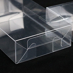 Foldable Transparent PVC Boxes&nbsp;CON-WH0068-93A