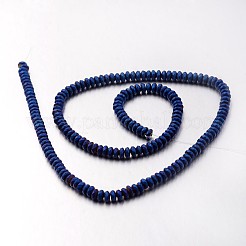 Electroplate Non-magnetic Synthetic Hematite Bead Strands&nbsp;G-F300-48A-F05