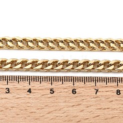 ユニセックス 304 ステンレススチール ウィートチェーンネックレス  イオンプレーティング（ip）  18KGP本金メッキ  30.47インチ（77.4cm）&nbsp;NJEW-K305-20G