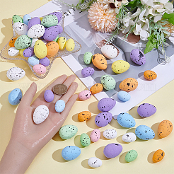 120Pcs 2 Styles Foam Simulated Pigeon Eggs&nbsp;DIY-SP0007-60