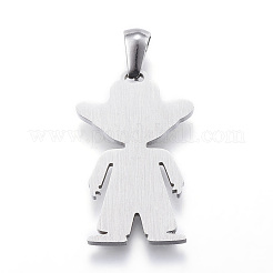 Tarnish Resistant 304 Stainless Steel Pendants&nbsp;STAS-K162-033P