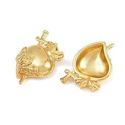 Brass Pendants&nbsp;KK-CBACBC6-03B-G