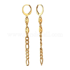 304 Stainless Steel Chain Dangle Leverback Earrings&nbsp;EJEW-JE04731