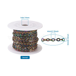 304 Stainless Steel Cable Chains&nbsp;CHS-TA0001-02