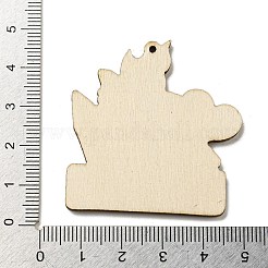 Wood Pendant&nbsp;WOOD-H107-04-24