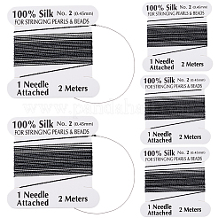 5Pcs Pure Silk Cord&nbsp;OCOR-BBC0001-04B