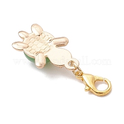 Tortoise Acrylic Alloy Pendant Decorations&nbsp;HJEW-JM03730