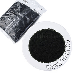 透明チェコガラスシードビーズ15/0個  ラウンド  ダークオリーブグリーン  1.5x1mm  穴：0.5mm  約500 G /袋&nbsp;SEED-N004-004-30