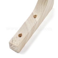 (Defective Closeout Sale: Hole Wrong Size)Wood Hanging Bracket&nbsp;AJEW-XCP0002-65
