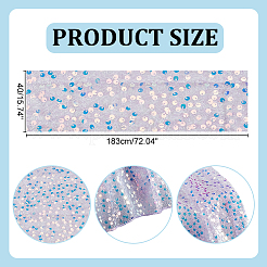 1Pc Polyester Paillette Table Runner&nbsp;AJEW-HY0002-23B