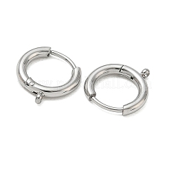 304 Stainless Steel Huggie Hoop Earring Findings&nbsp;SA-CBA1CA2-11P