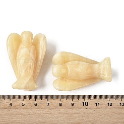 Natural Yellow Jade Carved Angle Figurines&nbsp;GG-CBA9C2C-A11