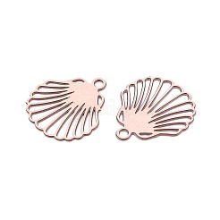 Spray Painted 430 Stainless Steel Pendants&nbsp;STAS-N121-09B